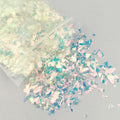 10g Holographic AB Nail Glitter Flakes Shell Sparkly Sequins Irregular Paillette DIY Gel Polish Manicure Nail Art Decorations