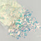 10g Holographic AB Nail Glitter Flakes Shell Sparkly Sequins Irregular Paillette DIY Gel Polish Manicure Nail Art Decorations