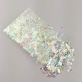 10g Holographic AB Nail Glitter Flakes Shell Sparkly Sequins Irregular Paillette DIY Gel Polish Manicure Nail Art Decorations