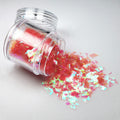 10g Holographic AB Nail Glitter Flakes Shell Sparkly Sequins Irregular Paillette DIY Gel Polish Manicure Nail Art Decorations