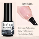 LILYCUTE 7ml Gel Nail Polish  For Nails Semi Permanent Soak Off Gel UV LED Varnishes Base Top Matte Coat Gel Polish Nail Art Gel
