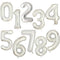 40 Inch Big Foil Birthday Balloons Air Helium Number Balloon Figures Happy Birthday Party Decorations Kid Baloons Birthday Balon