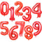 40 Inch Big Foil Birthday Balloons Air Helium Number Balloon Figures Happy Birthday Party Decorations Kid Baloons Birthday Balon