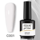 ROSALIND Gel Nail Polish 40 Colors Semi Permanent Manicure Nail Art Gel Varnishes Hybrid Base Top Coat For Gel Polish
