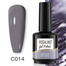 ROSALIND Gel Nail Polish 40 Colors Semi Permanent Manicure Nail Art Gel Varnishes Hybrid Base Top Coat For Gel Polish