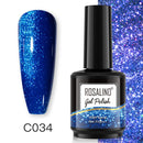 ROSALIND Gel Nail Polish 40 Colors Semi Permanent Manicure Nail Art Gel Varnishes Hybrid Base Top Coat For Gel Polish