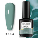 ROSALIND Gel Nail Polish 40 Colors Semi Permanent Manicure Nail Art Gel Varnishes Hybrid Base Top Coat For Gel Polish