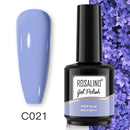 ROSALIND Gel Nail Polish 40 Colors Semi Permanent Manicure Nail Art Gel Varnishes Hybrid Base Top Coat For Gel Polish