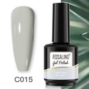 ROSALIND Gel Nail Polish 40 Colors Semi Permanent Manicure Nail Art Gel Varnishes Hybrid Base Top Coat For Gel Polish
