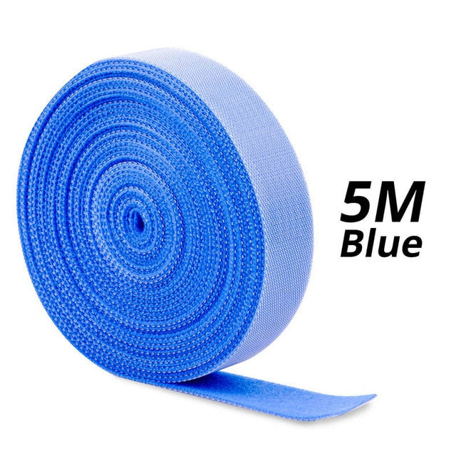 1 PCS Fishing Rod Tie Holders Straps Belts Suspenders Fastener Hook Loop Cable Cord Ties Belt Fishing Tackle Fishing Accessories
