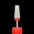 5 in 1 Tapered Safety Carbide Nail Drill Bits With Cut Drills Carbide Milling Cutter For Manicure Remove Gel Nails Accessories