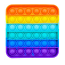 Squeeze Toy Fidget Toys Rainbow Push It Bubble Antistress Toys Sensory Toy To Relieve Autism Free Shipping