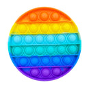 Squeeze Toy Fidget Toys Rainbow Push It Bubble Antistress Toys Sensory Toy To Relieve Autism Free Shipping