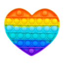 Squeeze Toy Fidget Toys Rainbow Push It Bubble Antistress Toys Sensory Toy To Relieve Autism Free Shipping