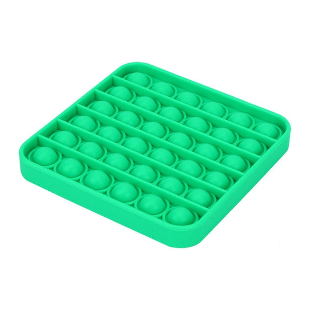 Squeeze Toy Fidget Toys Rainbow Push It Bubble Antistress Toys Sensory Toy To Relieve Autism Free Shipping