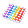 Squeeze Toy Fidget Toys Rainbow Push It Bubble Antistress Toys Sensory Toy To Relieve Autism Free Shipping