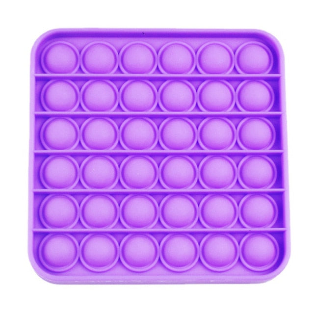 Squeeze Toy Fidget Toys Rainbow Push It Bubble Antistress Toys Sensory Toy To Relieve Autism Free Shipping