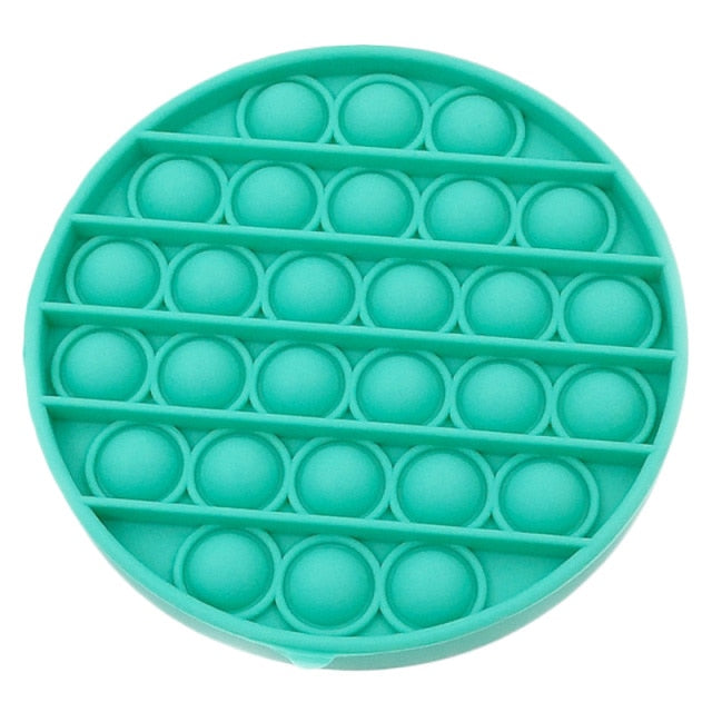 Squeeze Toy Fidget Toys Rainbow Push It Bubble Antistress Toys Sensory Toy To Relieve Autism Free Shipping