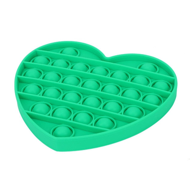 Squeeze Toy Fidget Toys Rainbow Push It Bubble Antistress Toys Sensory Toy To Relieve Autism Free Shipping