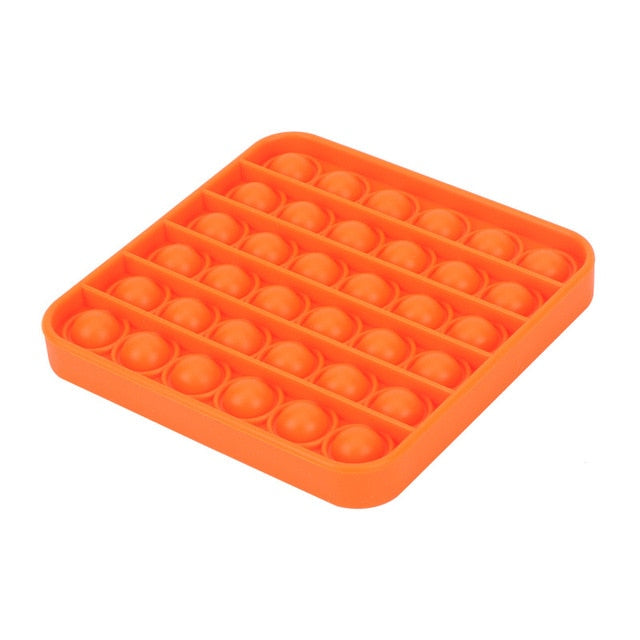 Squeeze Toy Fidget Toys Rainbow Push It Bubble Antistress Toys Sensory Toy To Relieve Autism Free Shipping