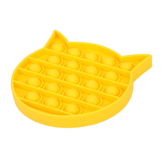 Squeeze Toy Fidget Toys Rainbow Push It Bubble Antistress Toys Sensory Toy To Relieve Autism Free Shipping