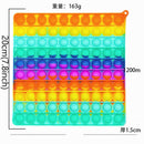 Squeeze Toy Fidget Toys Rainbow Push It Bubble Antistress Toys Sensory Toy To Relieve Autism Free Shipping