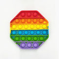 Squeeze Toy Fidget Toys Rainbow Push It Bubble Antistress Toys Sensory Toy To Relieve Autism Free Shipping