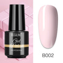 ROSALIND Gel nail polish 86 Colors 7ml Hybrid Varnish for Semi Permanent Gel Manicure Nail Soak Off uv Shining Series Nail Art