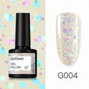 GELFAVOR Gel Nail Polish Glitter 8ML Semi-permanent Varnish Hybrid UV Nail Gel Polish For Manicure Nail Art Design Gel Varnishes