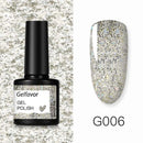 GELFAVOR Gel Nail Polish Glitter 8ML Semi-permanent Varnish Hybrid UV Nail Gel Polish For Manicure Nail Art Design Gel Varnishes