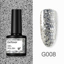 GELFAVOR Gel Nail Polish Glitter 8ML Semi-permanent Varnish Hybrid UV Nail Gel Polish For Manicure Nail Art Design Gel Varnishes