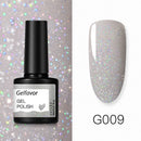 GELFAVOR Gel Nail Polish Glitter 8ML Semi-permanent Varnish Hybrid UV Nail Gel Polish For Manicure Nail Art Design Gel Varnishes