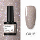 GELFAVOR Gel Nail Polish Glitter 8ML Semi-permanent Varnish Hybrid UV Nail Gel Polish For Manicure Nail Art Design Gel Varnishes