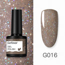 GELFAVOR Gel Nail Polish Glitter 8ML Semi-permanent Varnish Hybrid UV Nail Gel Polish For Manicure Nail Art Design Gel Varnishes