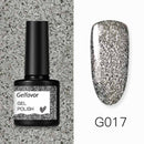 GELFAVOR Gel Nail Polish Glitter 8ML Semi-permanent Varnish Hybrid UV Nail Gel Polish For Manicure Nail Art Design Gel Varnishes