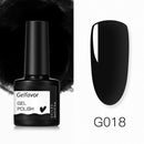GELFAVOR Gel Nail Polish Glitter 8ML Semi-permanent Varnish Hybrid UV Nail Gel Polish For Manicure Nail Art Design Gel Varnishes