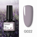 GELFAVOR Gel Nail Polish Glitter 8ML Semi-permanent Varnish Hybrid UV Nail Gel Polish For Manicure Nail Art Design Gel Varnishes