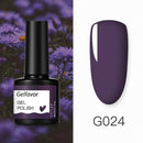 GELFAVOR Gel Nail Polish Glitter 8ML Semi-permanent Varnish Hybrid UV Nail Gel Polish For Manicure Nail Art Design Gel Varnishes