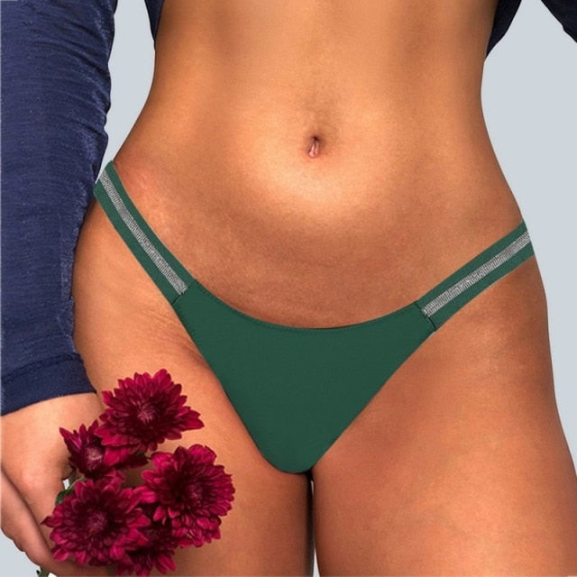 Puimentiua 2021 Sports Underwear For Women Low Waist Lingerie Femme Sex Women Underwear Comfortable Panties Seamless Briefs Sexy