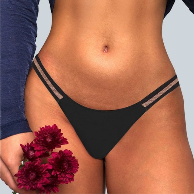 Puimentiua 2021 Sports Underwear For Women Low Waist Lingerie Femme Sex Women Underwear Comfortable Panties Seamless Briefs Sexy