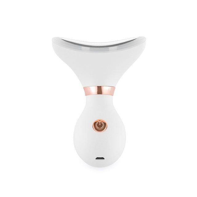 NOBOX-Remove Double Chin Device LED Photon Heating Therapy Anti-Wrinkle Neck Care Tool Vibration Skin Lifting Tighten Massager