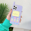 Cute Pink love heart kid girl gift Phone Case For iphone 13 12 11 pro max mini XR XSmax 6 7 8 Plus SE X Soft Silicone Back Cover