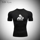 High Quality Running Man T shirt Compression Tight Men's Printing Sports T-shirt Dry Quick Gym Fitness jogging Yoga Shirts