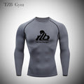 High Quality Running Man T shirt Compression Tight Men's Printing Sports T-shirt Dry Quick Gym Fitness jogging Yoga Shirts