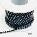1Yard/Pack Glitter Crystal Rhinestones For Clothing Loose Flatback Sew On Rhinestone Chain AB Glass Rhinestones With Claw Z200