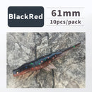 ANKIKEDI Soft Silicone Bait, Biting Shrimp Carp Bass, Pike Fishing Lure Gamba Gambas Gambita Lure,Sea Worm Swimbait Rockfishing