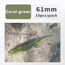 ANKIKEDI Soft Silicone Bait, Biting Shrimp Carp Bass, Pike Fishing Lure Gamba Gambas Gambita Lure,Sea Worm Swimbait Rockfishing