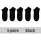 10 Pairs And 5 Pairs Women Socks Breathable Sports socks Solid Color Boat socks Comfortable Cotton Ankle Socks White Black