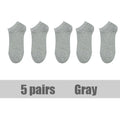 10 Pairs And 5 Pairs Women Socks Breathable Sports socks Solid Color Boat socks Comfortable Cotton Ankle Socks White Black
