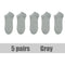 10 Pairs And 5 Pairs Women Socks Breathable Sports socks Solid Color Boat socks Comfortable Cotton Ankle Socks White Black